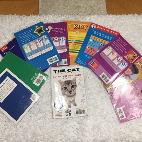 Lot of 11 Assortment Paperback Children School Books Tittles Animal & Stories - Picture 6 of 6